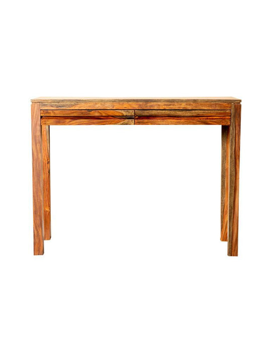 Jamesia Rectangular 2-drawer Console Table Warm Chestnut - Evans Furniture (CO)