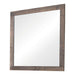 Frederick Square Dresser Mirror Weathered Oak - Evans Furniture (CO)