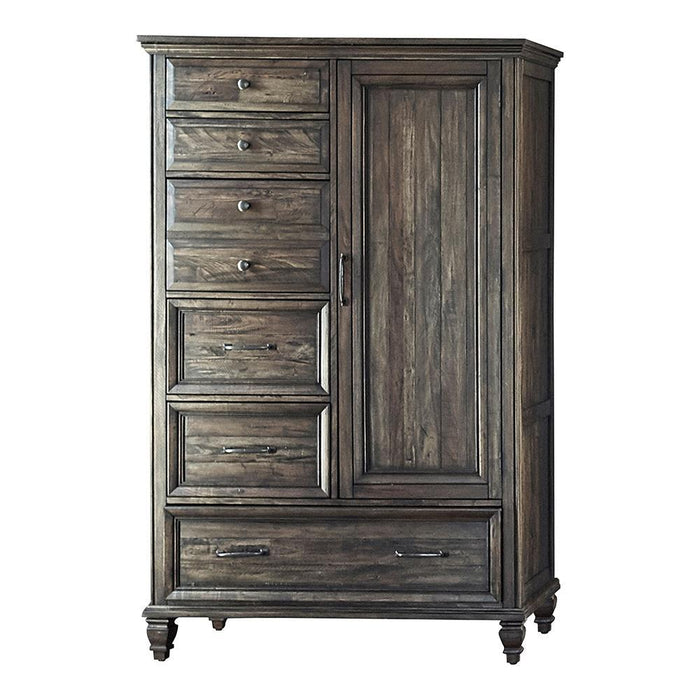 Avenue 8-drawer Chest Weathered Burnished Brown - Evans Furniture (CO)