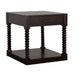 Meredith 1-drawer End Table Coffee Bean - Evans Furniture (CO)