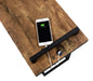Maxwell C-shaped Accent Table with USB Charging Port - Evans Furniture (CO)