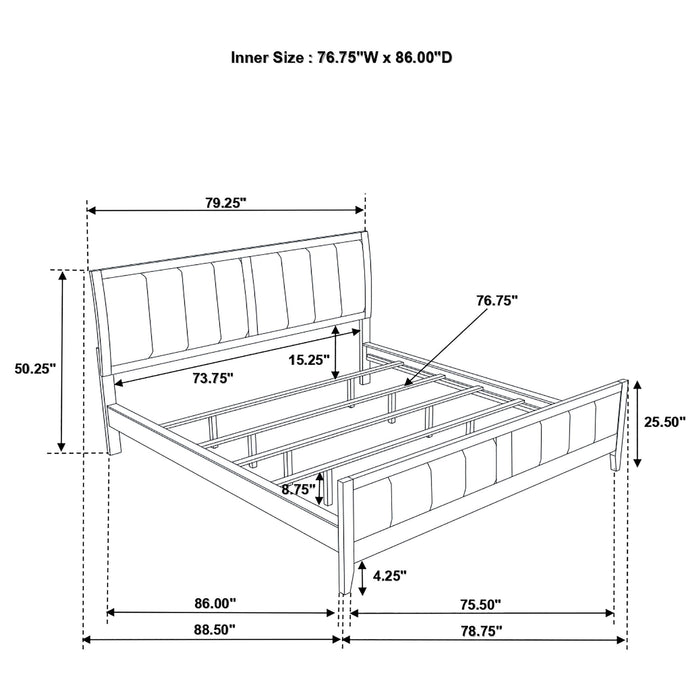 Wilkes Eastern King, Cal.King, Full, Twin, & Queen Bed