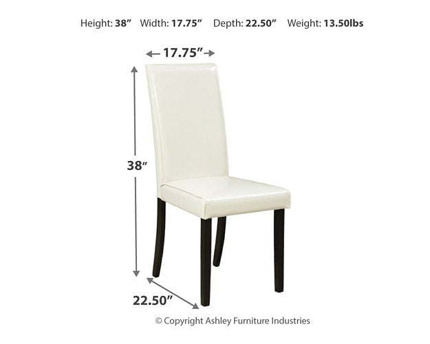 Kimonte Dining Chair - Evans Furniture (CO)