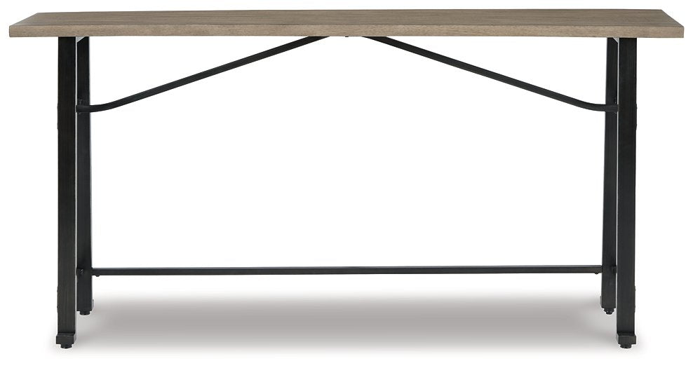 Lesterton Long Counter Table - Evans Furniture (CO)