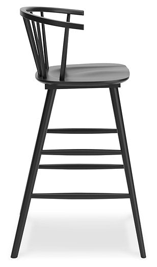 Otaska Bar Height Stool - Evans Furniture (CO)