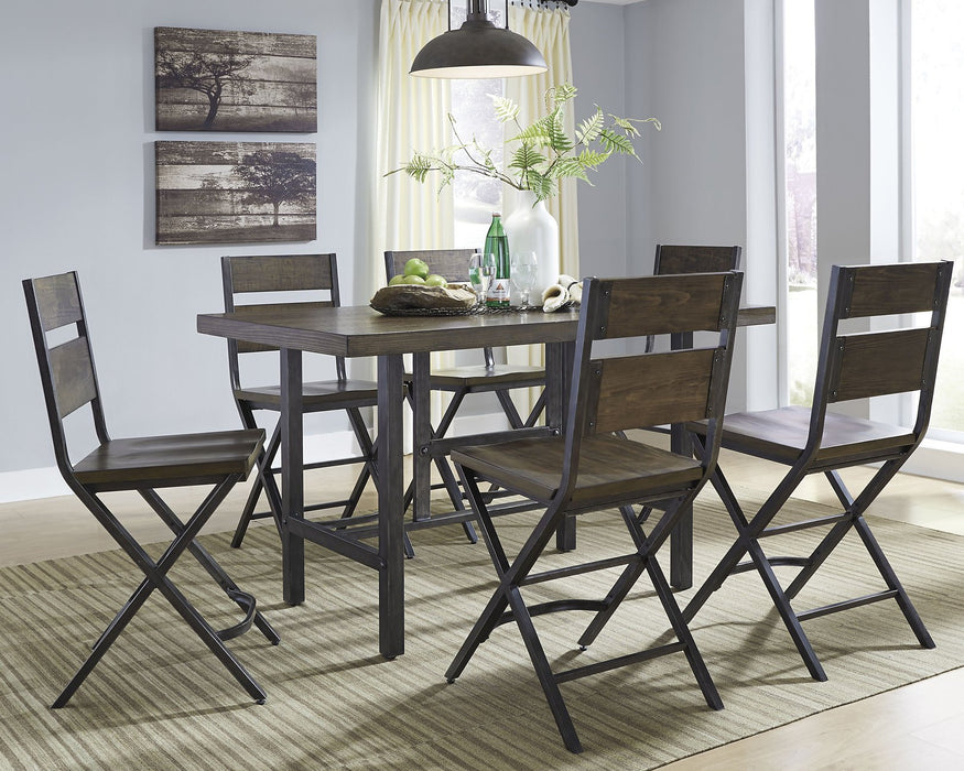 Kavara Counter Height Dining Set - Evans Furniture (CO)