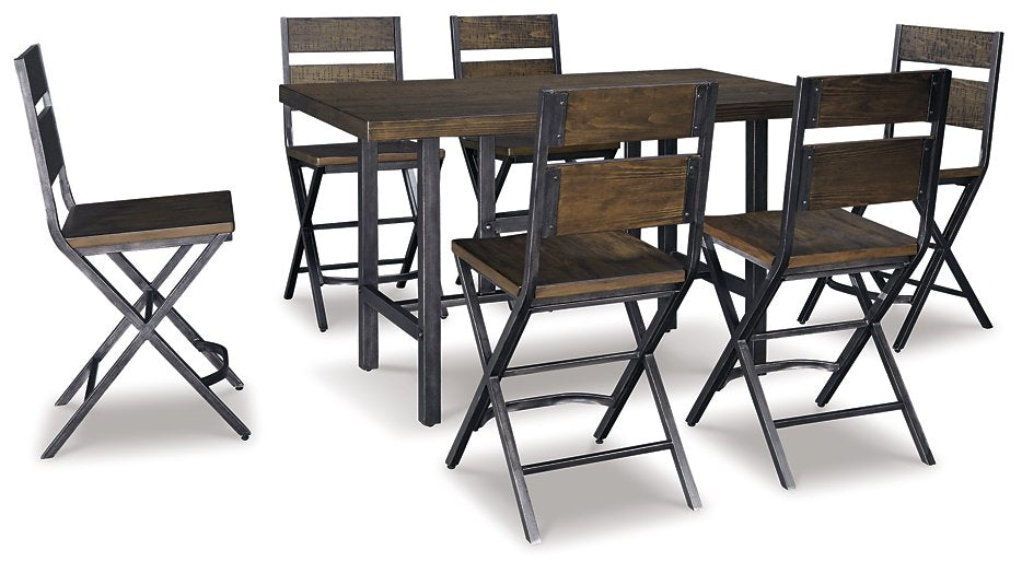Kavara Counter Height Dining Set - Evans Furniture (CO)