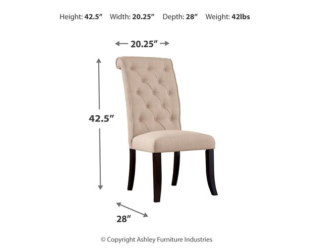 Tripton Dining Chair - Evans Furniture (CO)