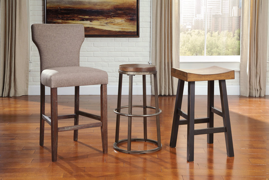 Glosco Bar Height Bar Stool - Evans Furniture (CO)