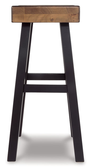 Glosco Bar Height Bar Stool - Evans Furniture (CO)