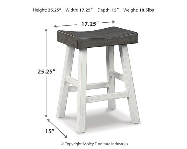 Glosco Counter Height Bar Stool - Evans Furniture (CO)