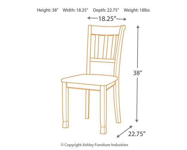 Owingsville Dining Chair - Evans Furniture (CO)