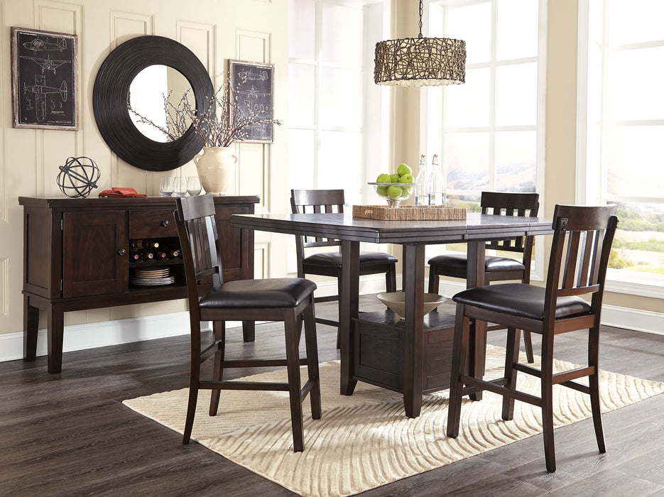 Haddigan Counter Height Dining Set - Evans Furniture (CO)