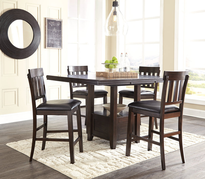 Haddigan Counter Height Dining Set - Evans Furniture (CO)