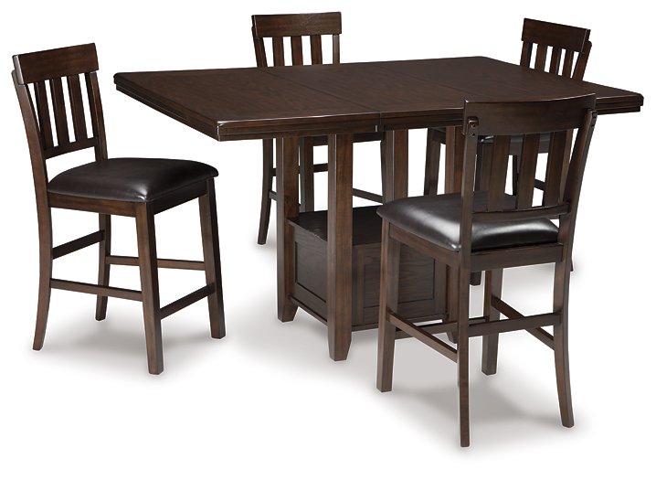 Haddigan Counter Height Dining Set - Evans Furniture (CO)