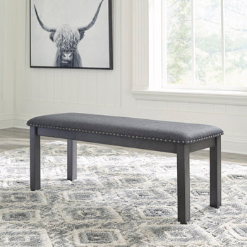 Myshanna Dining Bench - Evans Furniture (CO)