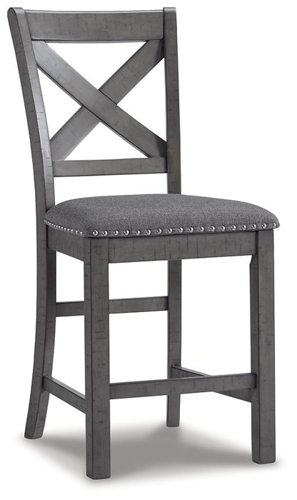 Myshanna Counter Height Bar Stool - Evans Furniture (CO)