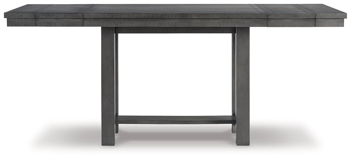 Myshanna Counter Height Dining Extension Table - Evans Furniture (CO)