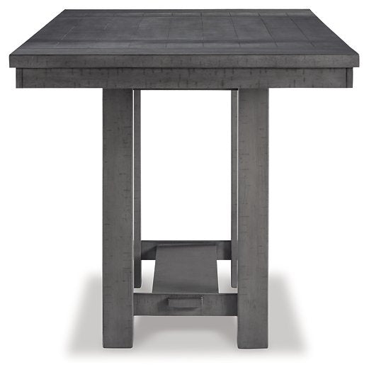 Myshanna Counter Height Dining Extension Table - Evans Furniture (CO)