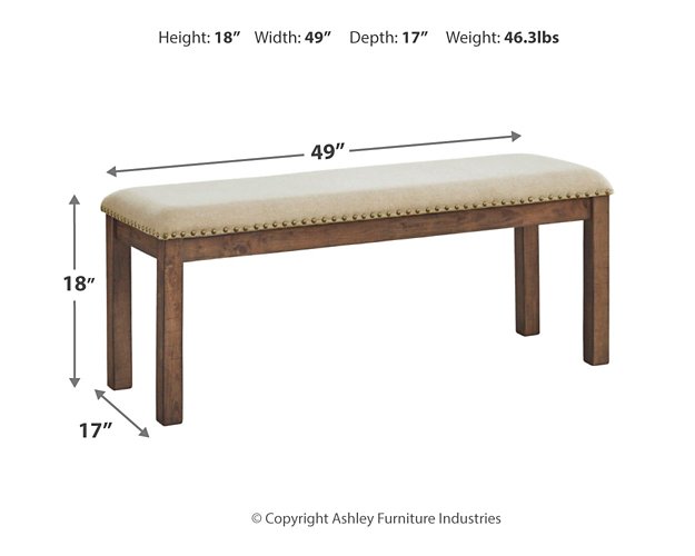 Moriville Dining Bench - Evans Furniture (CO)