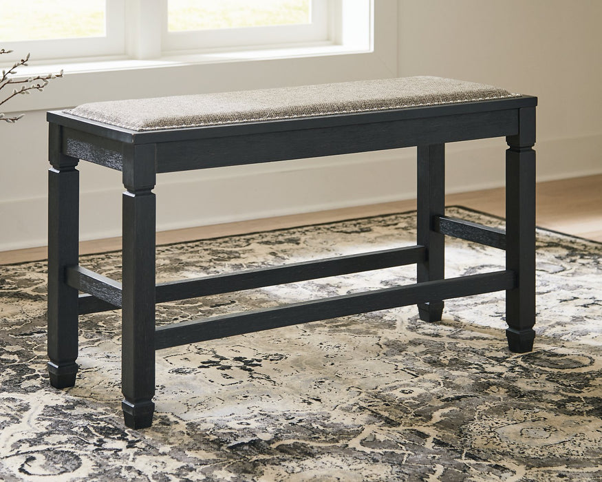 Tyler Creek Counter Height Dining Bench - Evans Furniture (CO)