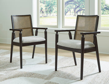 Galliden Dining Arm Chair - Evans Furniture (CO)