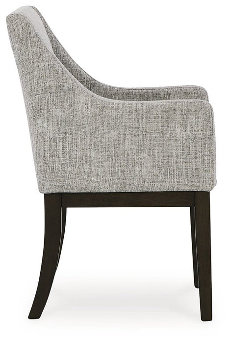 Burkhaus Dining Arm Chair - Evans Furniture (CO)