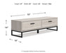 Socalle Bench with Coat Rack - Evans Furniture (CO)