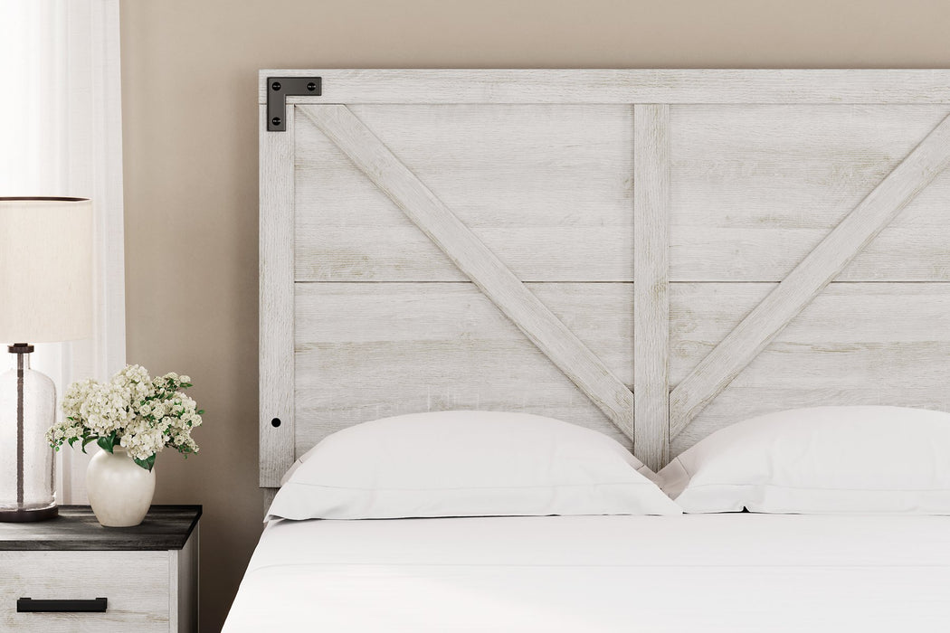 Shawburn Crossbuck Panel Bed - Evans Furniture (CO)