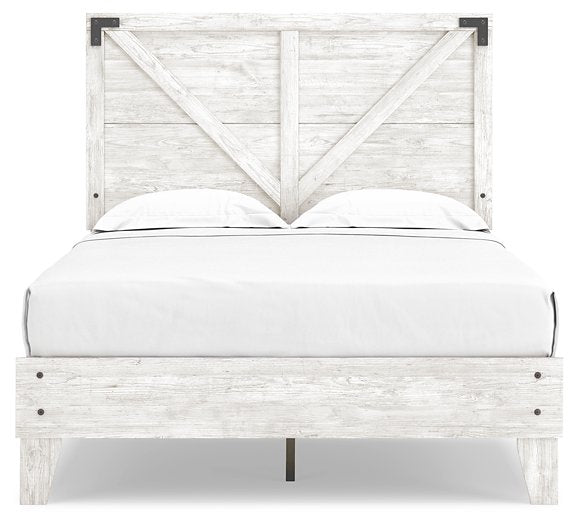 Shawburn Crossbuck Panel Bed - Evans Furniture (CO)