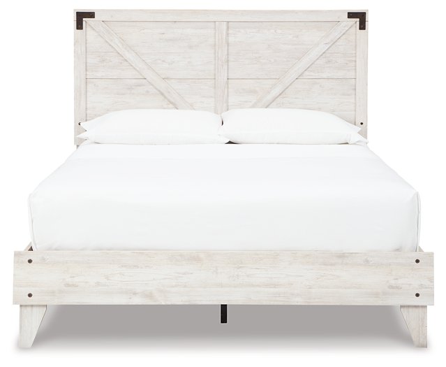 Shawburn Crossbuck Panel Bed - Evans Furniture (CO)