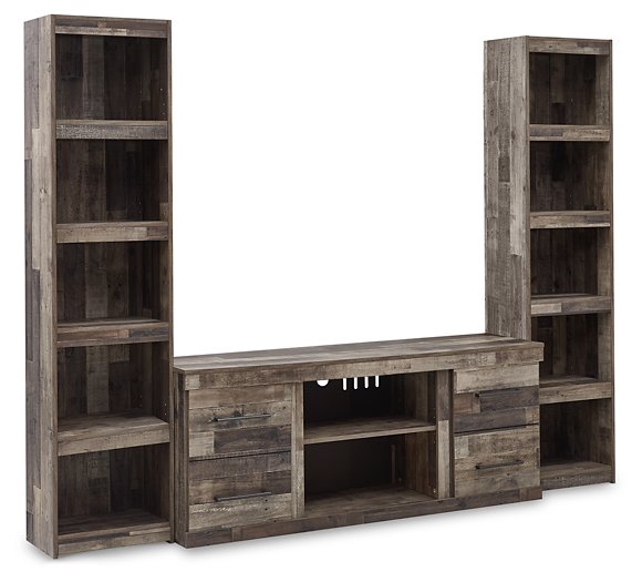 Derekson 3-Piece Entertainment Center - Evans Furniture (CO)