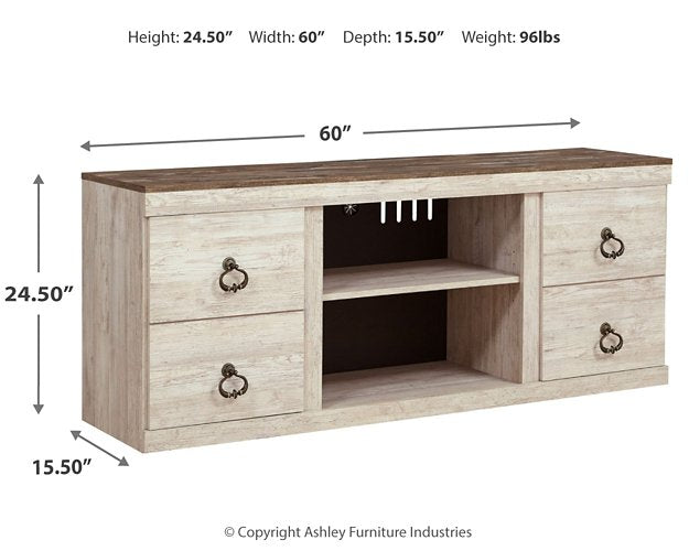 Willowton 3-Piece Entertainment Center - Evans Furniture (CO)