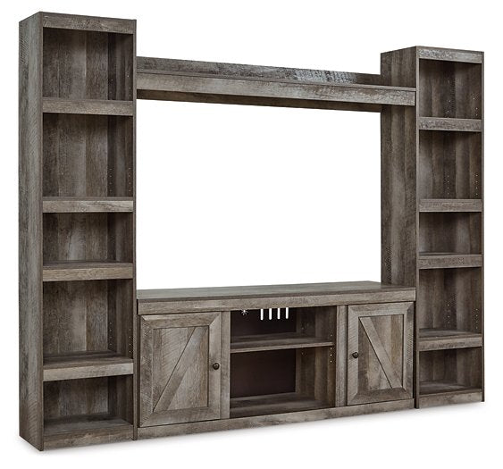 Wynnlow 4-Piece Entertainment Center - Evans Furniture (CO)