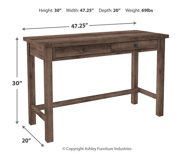 Arlenbry 47" Home Office Desk - Evans Furniture (CO)