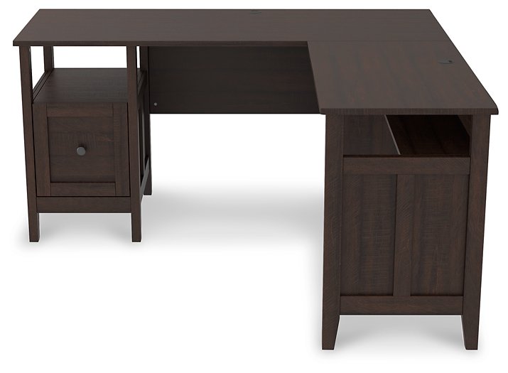 Camiburg 2-Piece Home Office Desk - Evans Furniture (CO)
