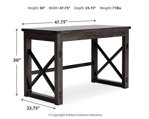 Freedan 48" Home Office Desk - Evans Furniture (CO)