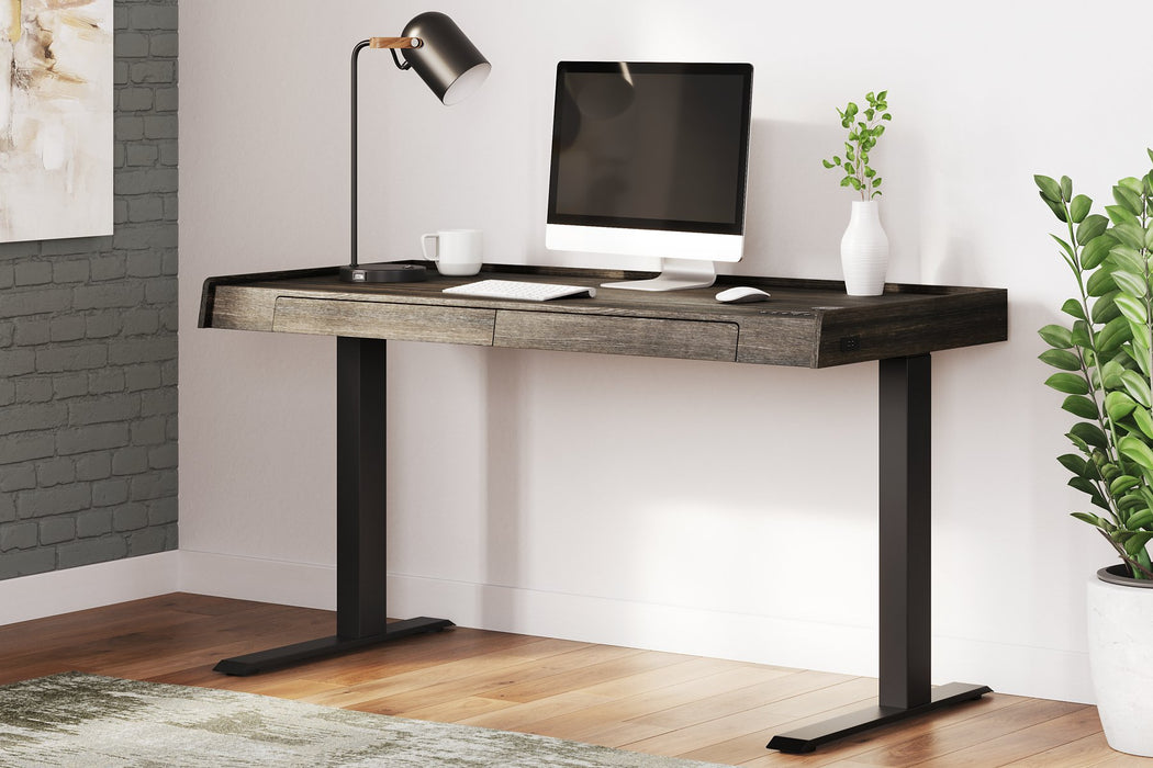 Zendex 55" Adjustable Height Desk - Evans Furniture (CO)