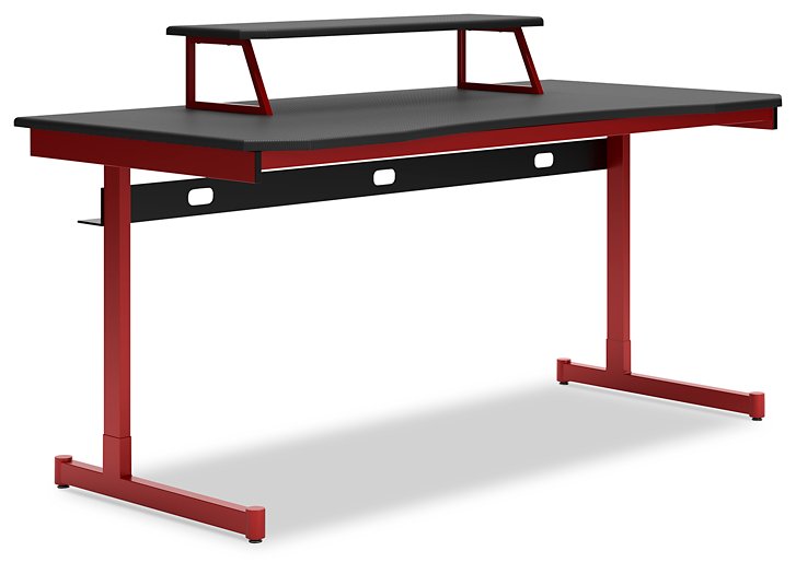 Lynxtyn Home Office Desk - Evans Furniture (CO)