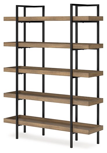 Montia 76" Bookcase - Evans Furniture (CO)