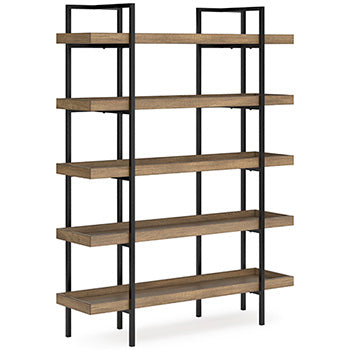 Montia 76" Bookcase - Evans Furniture (CO)