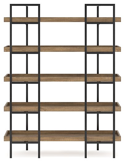 Montia 76" Bookcase - Evans Furniture (CO)