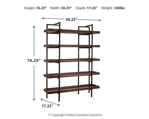 Starmore 76" Bookcase - Evans Furniture (CO)