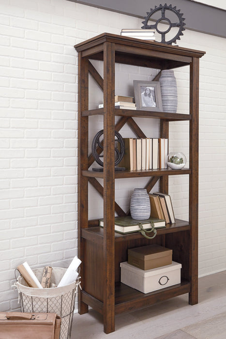 Baldridge 75" Bookcase - Evans Furniture (CO)