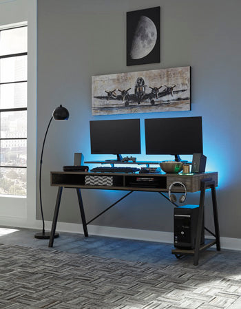 Barolli Gaming Desk - Evans Furniture (CO)