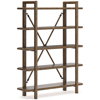 Roanhowe 71" Bookcase - Evans Furniture (CO)