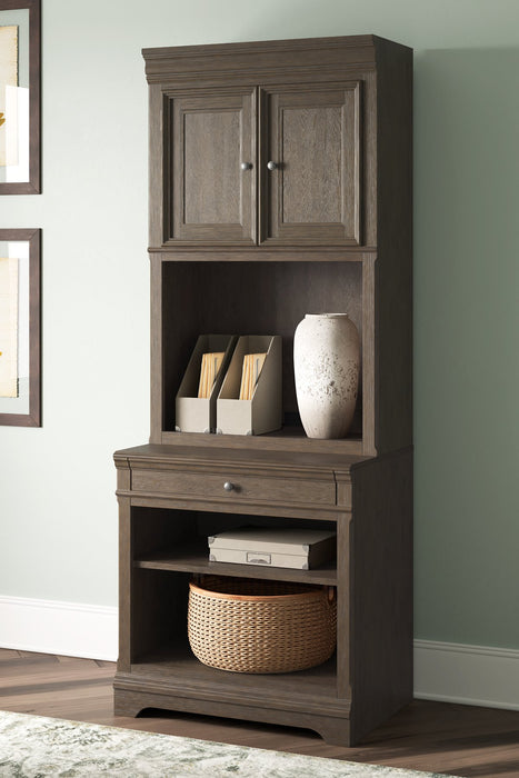 Janismore Bookcase - Evans Furniture (CO)