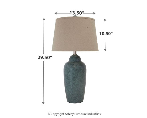 Saher Table Lamp - Evans Furniture (CO)