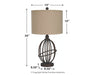 Manasa Lamp Set - Evans Furniture (CO)