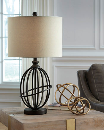 Manasa Lamp Set - Evans Furniture (CO)